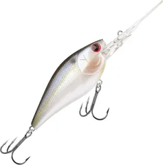 Lucky Craft Flat CB D-20 Crankbait 7.5cm 23.5g Pearl Threadfin Shad