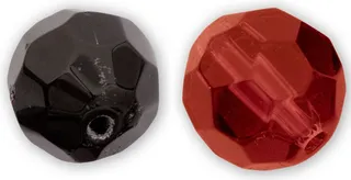 4Street Glass Bead Texas & Carolina Accessory 6mm Red