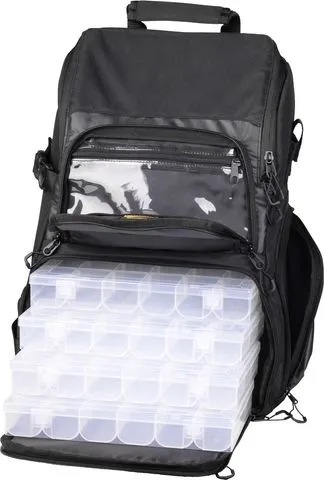 Spro Predator Backpack 104 28x20x45cm 4 Compartments 100% Polyester Waterproof