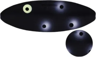 Westin PRÆSTEN Inlineblinker 4,7cm 4,5g Black Clown