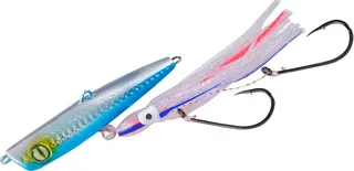 Balzer Raichiku Sea Fishing Lure 100g Blau-Silber