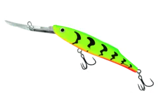 Salmo Freediver Super Deep Runner 9cm 12.2m 24.8g Green Tiger