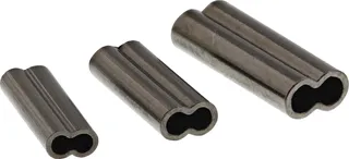 Westin Double Wire Crimp Ø1.2mm 20pcs Black Nickel