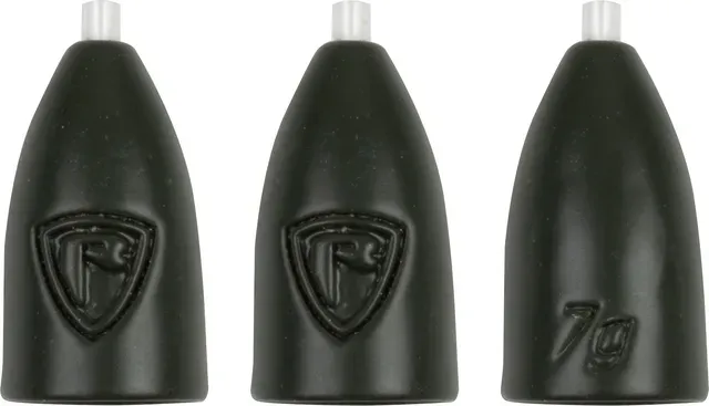 Fox Rage Tungsten Bullet Weights 7g 3pcs Matte Green
