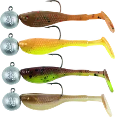 Fox Rage Micro Fry Mixed UV Colour Pack Köder-Set 3g 4pcs SoftBaits