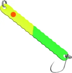 FTM Spoon Curl Kong 6.7cm 3.5g Neon Yellow/Neon Green