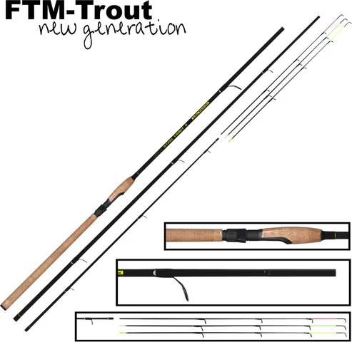 FTM Steel Trout 2 Spinning Rod 3.30m 6–25g 116cm 182g