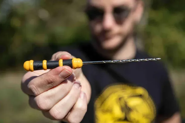 Black Cat Pellet Pro Mega Pellet Drill 2.5mm 8cm Plastic and Steel