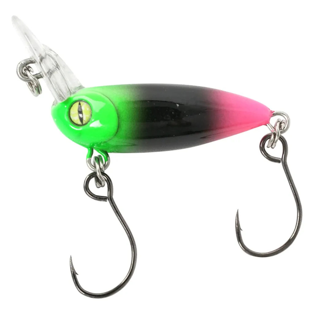 Balzer Billy Beetle Crankbait 3cm 2.3g Grün/Schwarz/Pink