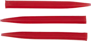 Fox Rage Trace Crimp Covers 25pcs Red Rubber