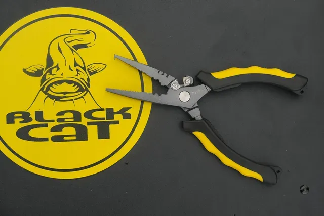 Black Cat Split Ring Pliers 17.8cm High Carbon Steel