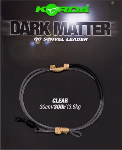 Korda Dark Matter Leader 13,6kg 30cm Clear