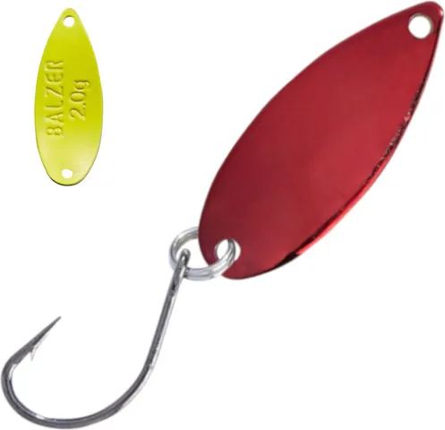 Balzer Metallica Catcher Blinker 2.5cm 2g Rot-Gelb