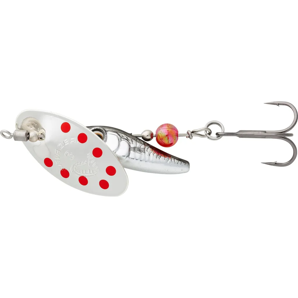Savage Gear Sticklebait Spinner 2 7.3g Dirty Silver Red