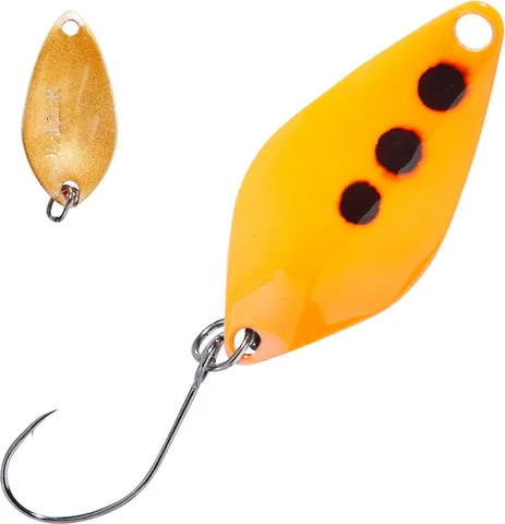 Balzer Spoon Chicco 2cm 0.8g Orange-Schwarze Punkte