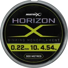 Matrix Horizon X Sinking Monofilament 0.18mm 2.72kg 300m Translucent Grey