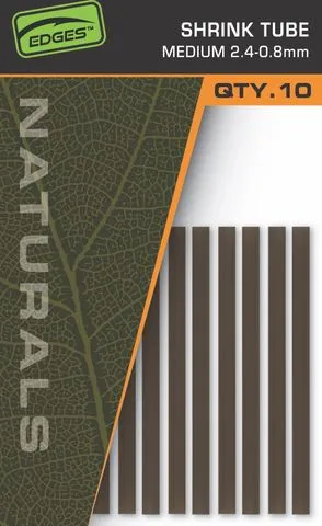 Fox Edges Naturals Shrink Tube M 2.4–0.8mm 10pcs