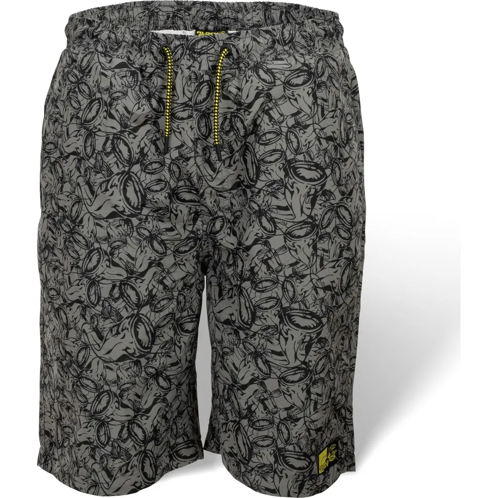 Black Cat Beach Shorts S