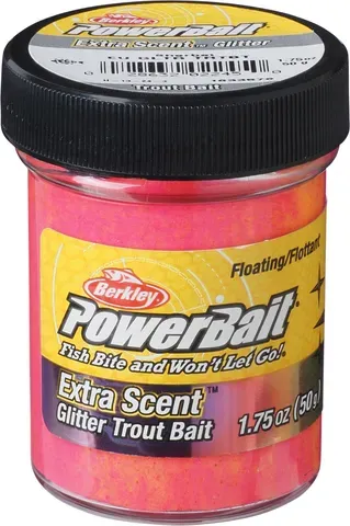 Berkley PowerBait Glitter Forellenpaste 50g Sherbet