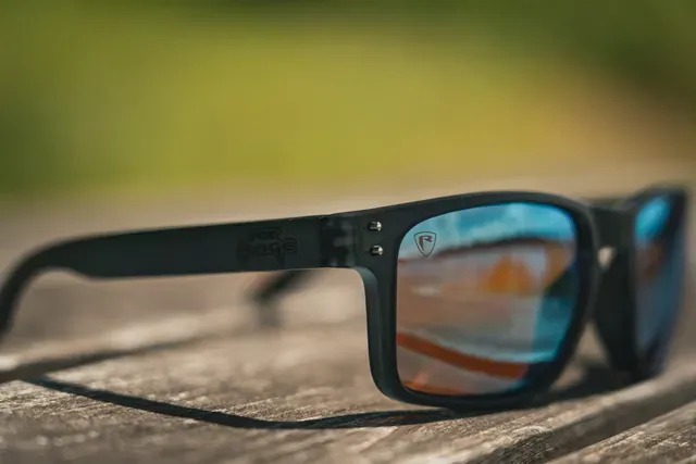 Fox Rage Transparent Black Polarized Glasses Brown TR90 and Stainless Steel