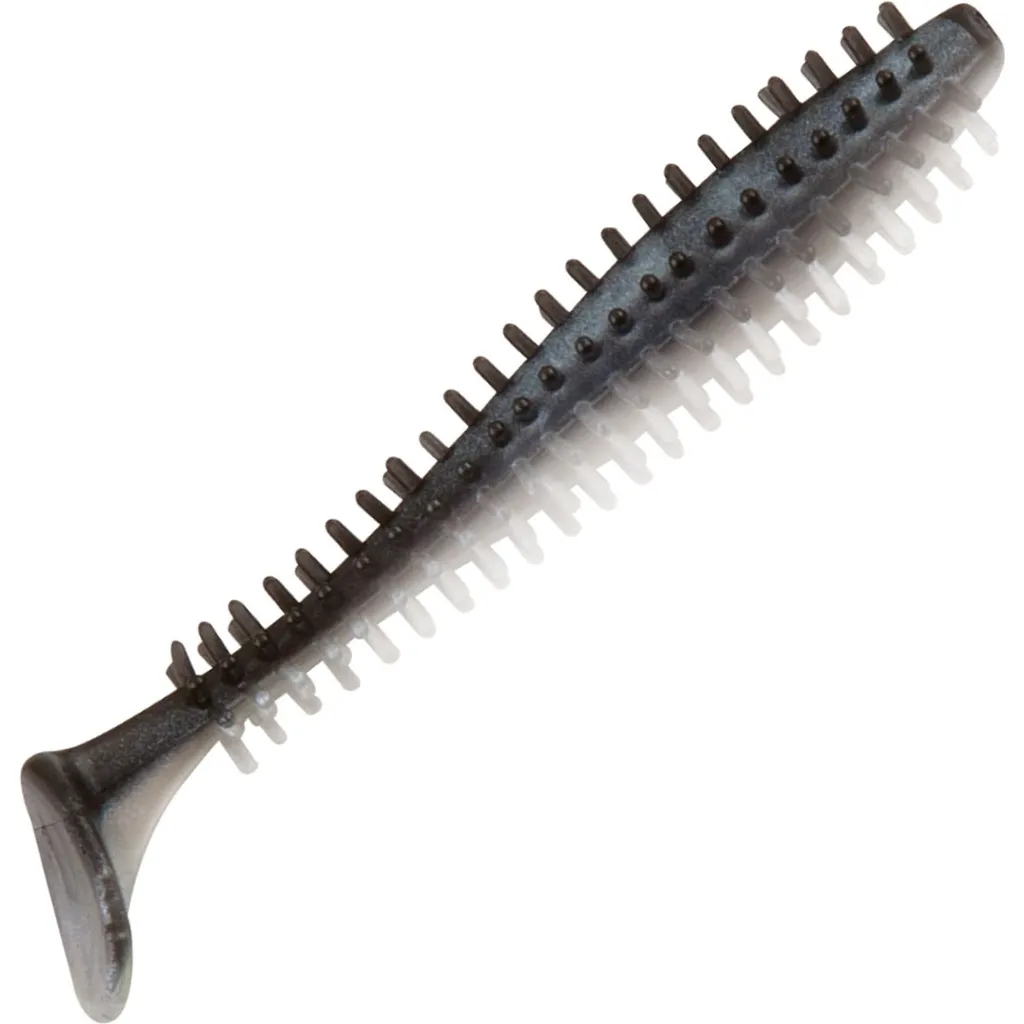 Fox Rage Spikey Shad Gummifische 6cm Black N White