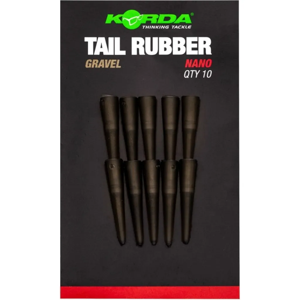 Korda Tail Rubber Nano Montagezubehör 1.4mm Gravel
