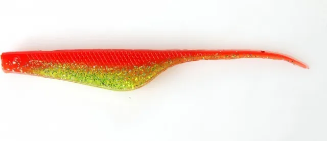 Fox Rage Darter Tail Gummiköder 10cm Hot Chartreuse