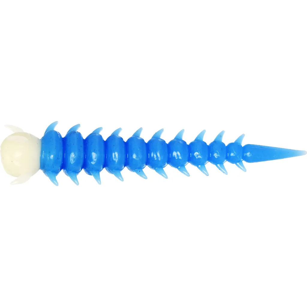 Westin Greedy Worm Gummiköder 5.5cm Baby Blue/White Banana