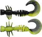 Berkley PowerBait Power Curly 4cm Black/Sunshine Yellow