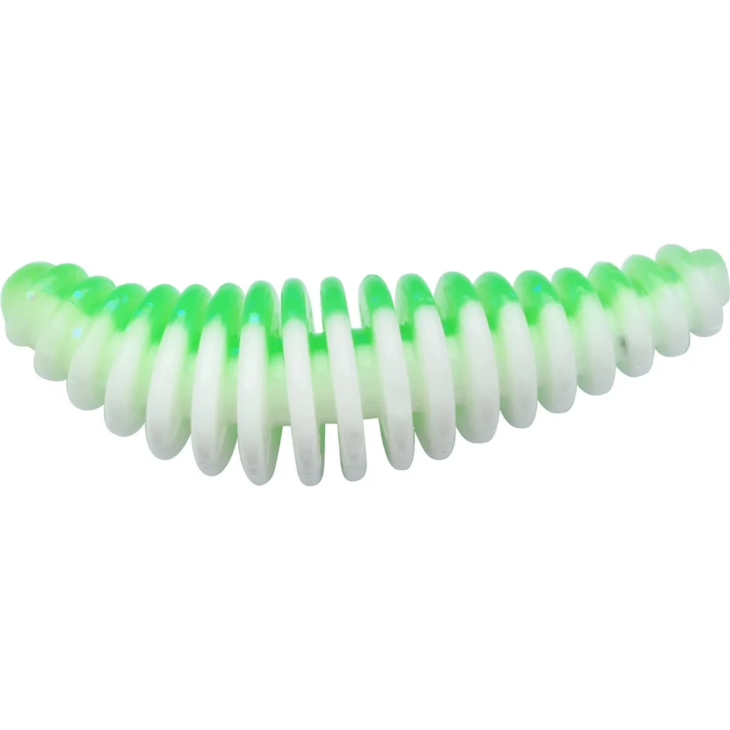 Berkley PowerBait Power Pupa Gummiköder 3.5cm Spring Green White 10pc