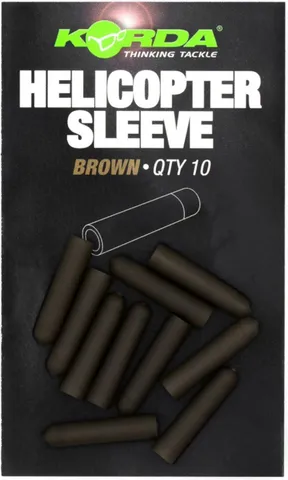 Korda Heli Sleeve Rig accessories 10pc Brown