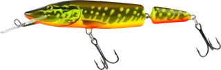 Salmo Pike Jointed Deep Runner Crankbait 13cm 2–3m 24g Hot Pike