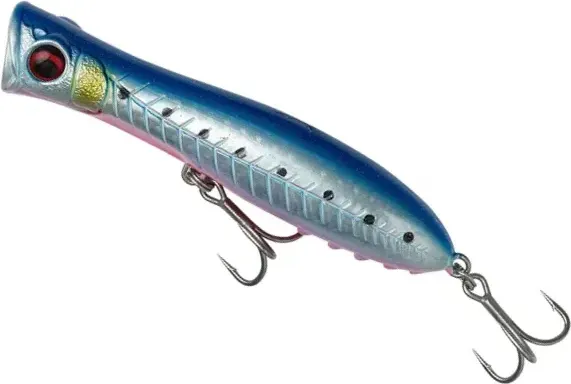 Savage Gear Gravity Popper 13cm 40g White Glow