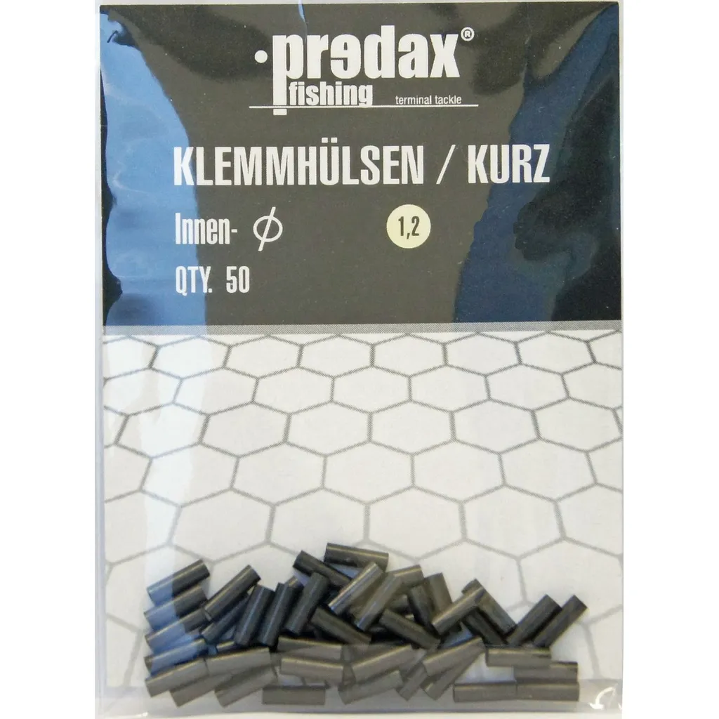 Predax Klemmhülse 1,2mm kurz