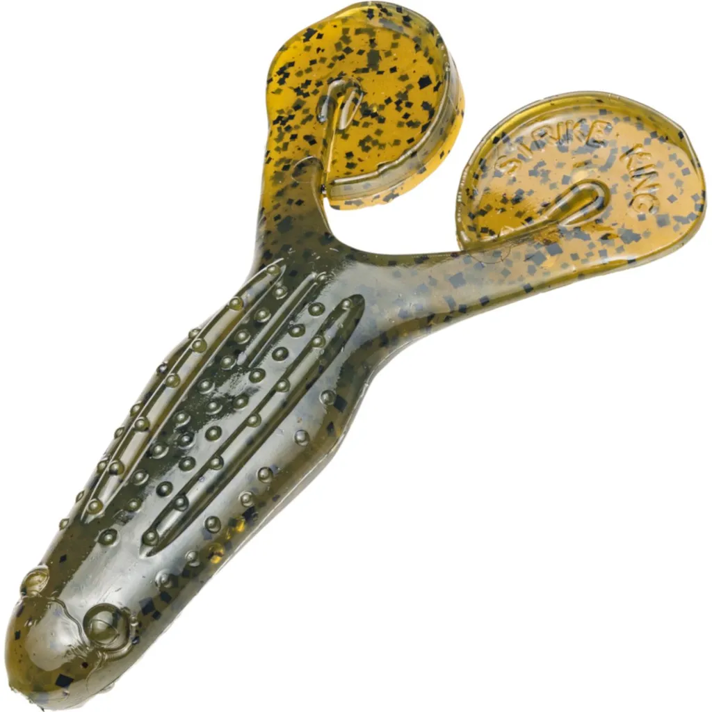 Strike King Rage Toad Softbait 10cm Green Pumpkin