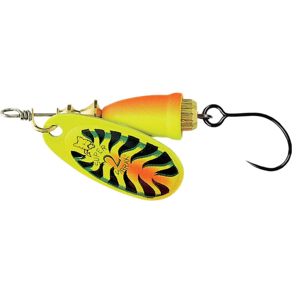 Blue Fox Vibrax Fluorescent Barbless Inline-Spinner 6g FT