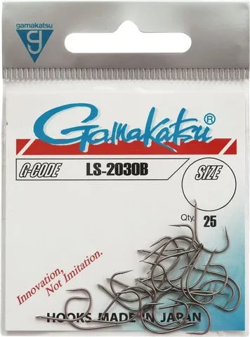 Gamakatsu LS-2030B Haken 25pcs Bronze Single Hook