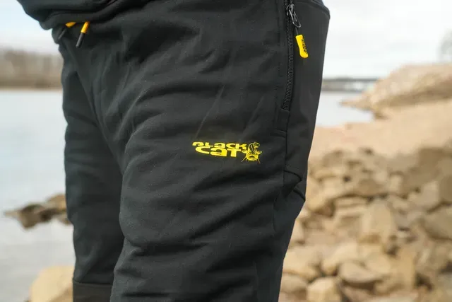 Black Cat HD Joggers Small Black