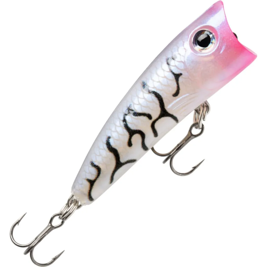 Rapala Ultra Light Pop Oberflächenköder 4cm 3g Glass Pearl Tiger UV