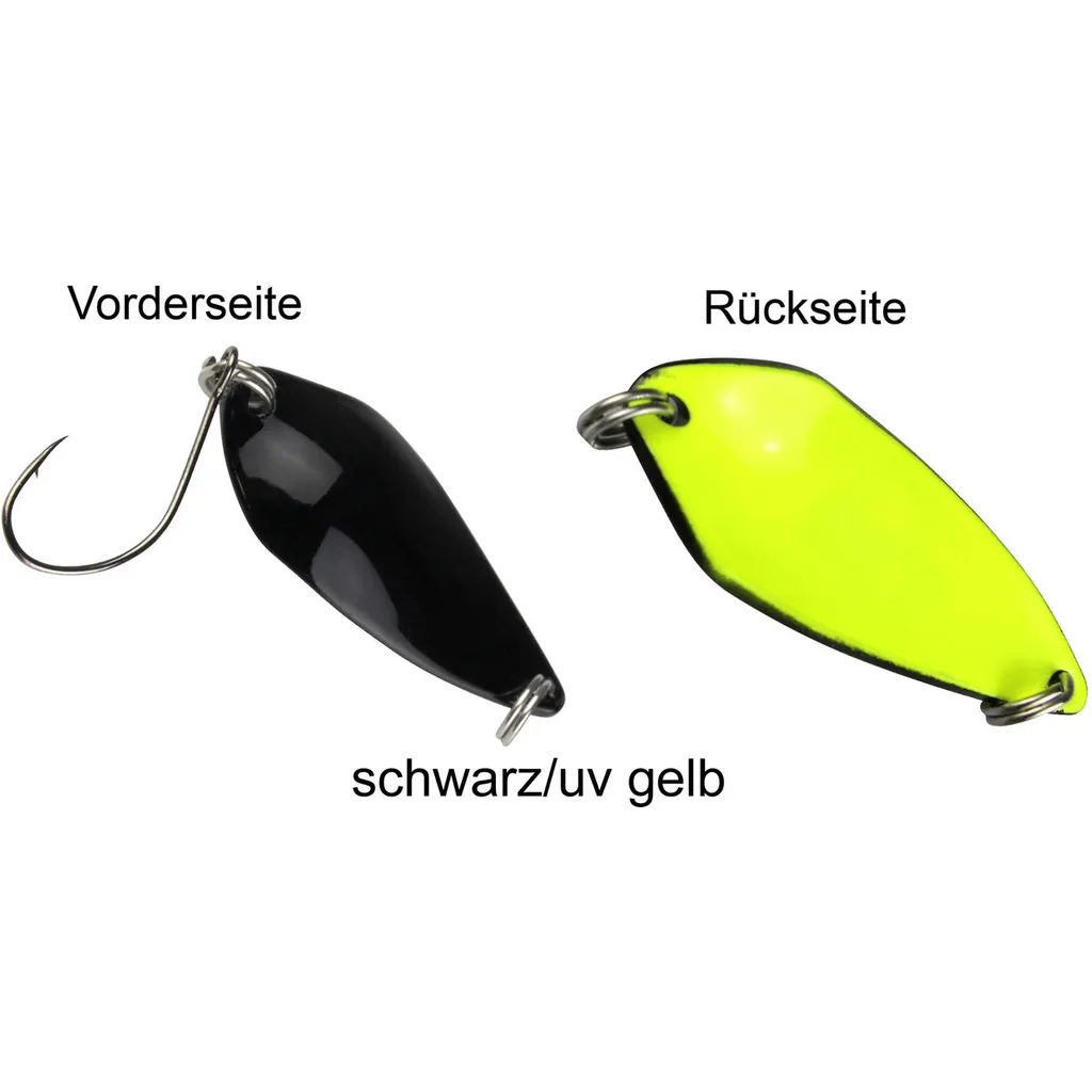 FTM Spoon Rock 4.2g Schwarz/UV-Gelb