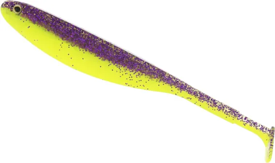 Westin Shadteez Ultra Gummifisch 12cm 7g Lila/Chartreuse