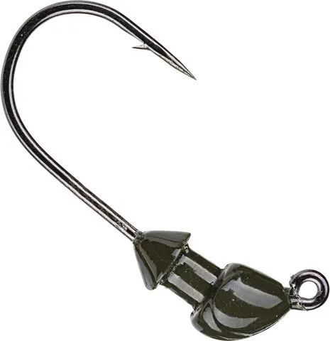 Strike King Baby Squadron Swimbait Jig Head 5.3g 2/0 Green Pumpkin