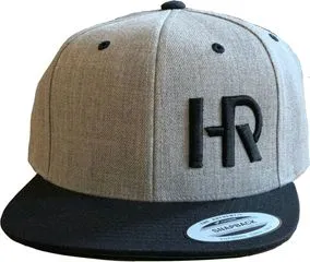 Hearty Rise Cap Snapback Grey/Black
