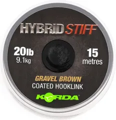 Korda Hybrid Stiff 15m 9kg Gravel Brown