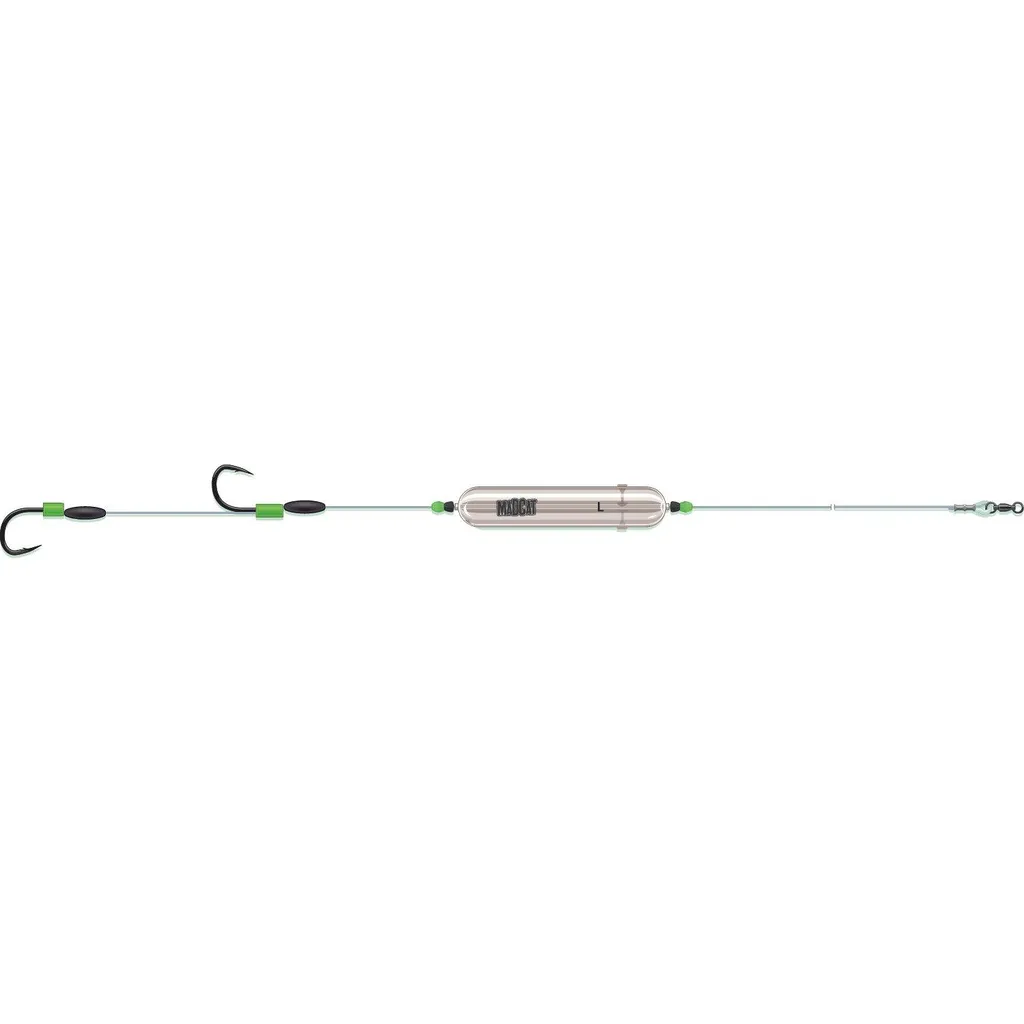 MADCAT Adjusta Profi River Rig Worm & Squid 60g 180cm #10/0
