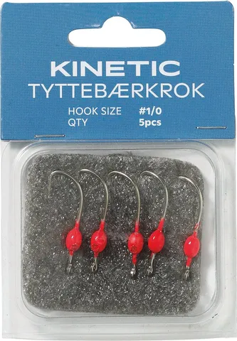 Kinetic Tyttebærkrok #1/0 Rot 5er