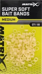 Matrix Super Soft Bait Bands 1.5mm 100pcs Medium