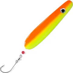 Troutwerk Inline Blinker Sea Trout Lure 69577 7.4cm 22g Fluorescent Red Yellow