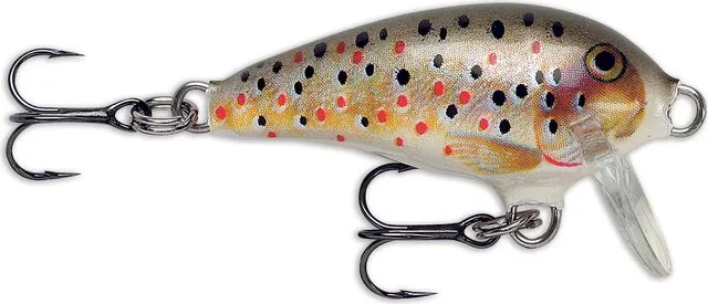 Rapala Mini Fat Rap Crankbaits 3cm 0.9–1.8m 4g TR (brown trout)