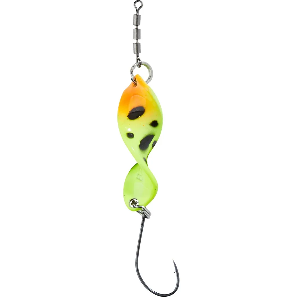 Balzer Shooter Spoon Blinker 4cm 6g Gelb Leopard